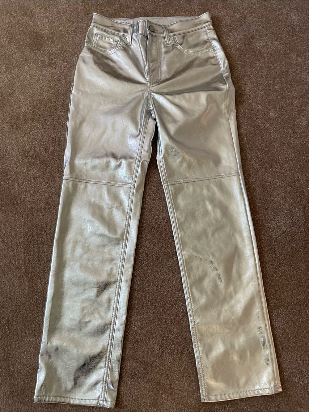 GAP Metallic Silver womens Jeans